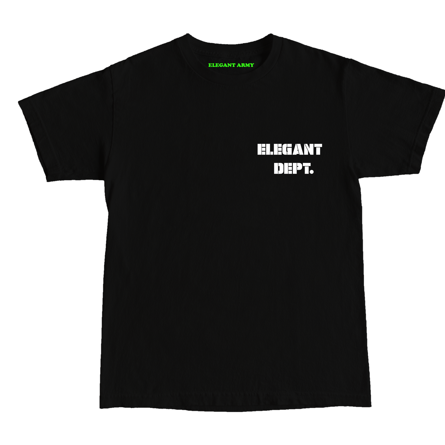 ELEGANT ARMY MUSIC RECORD TEE